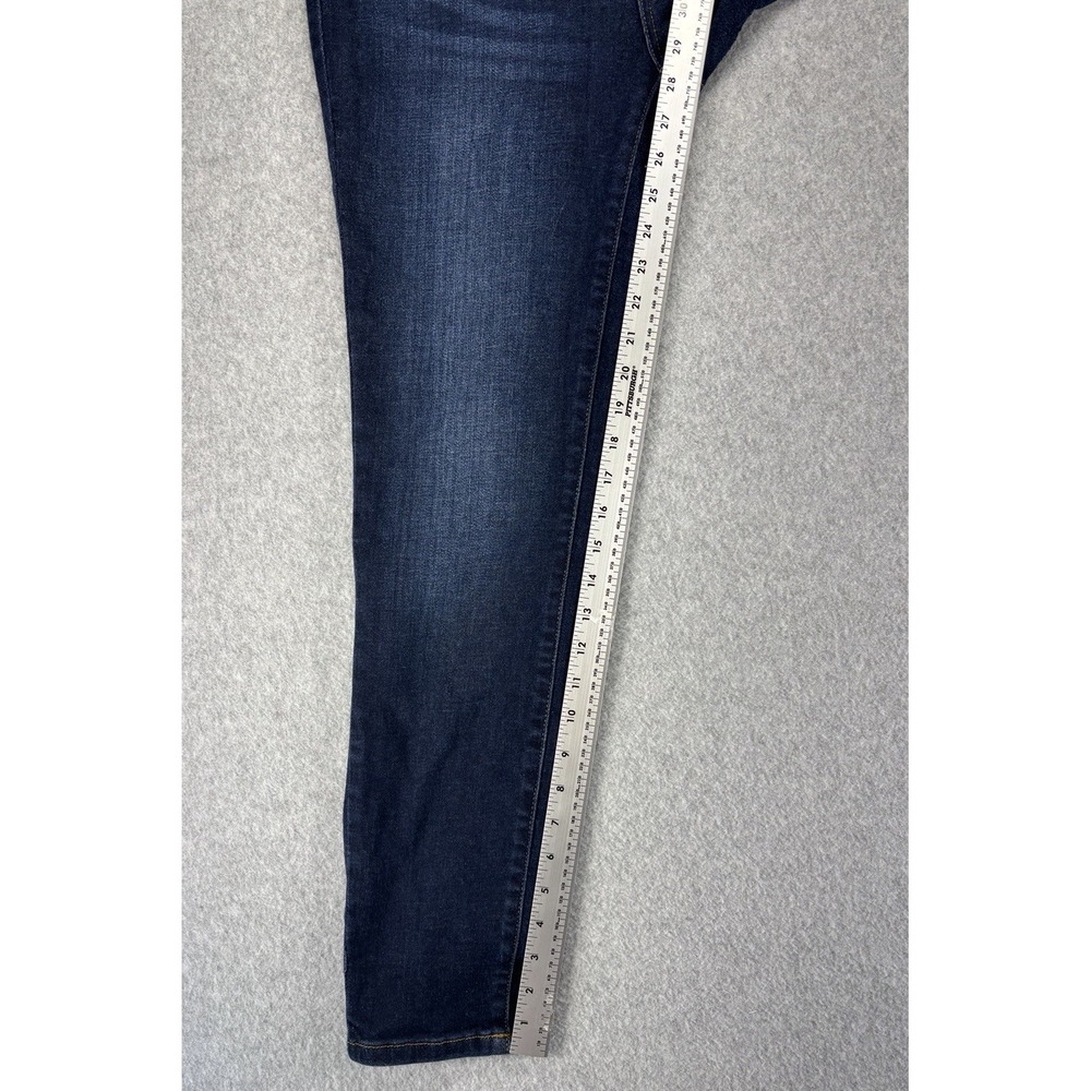 Judy Blue Joanne Mid Rise Dark Wash Skinny Jeans 15/32 Casual Stretch Denim Chic - Picture 10 of 10